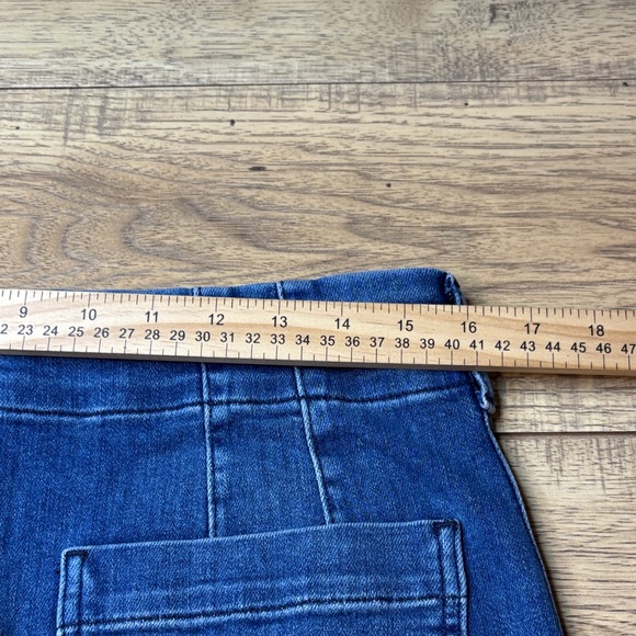 Women’s Maeve by Anthropologie The Colette Cropped High Rise Wide Leg Jeans S32 - Picture 10 of 12